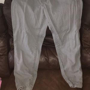 Gray joggers